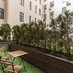 Art Noveau Quarter Apartment With Patio